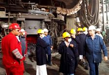 KFUPM Professors visit TIEPCO, Arab Steel & Power Plant  